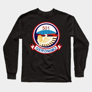 501 Parachute Infantry Regiment wo Txt Long Sleeve T-Shirt